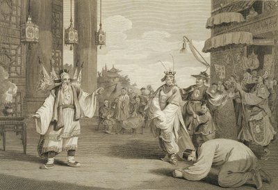 A Scene in an Historical Play Exhibited on the Chinese Stage by William Alexander
