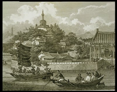 A View of the Gardens of the Imperial Palace, Peking (detail) by William Alexander