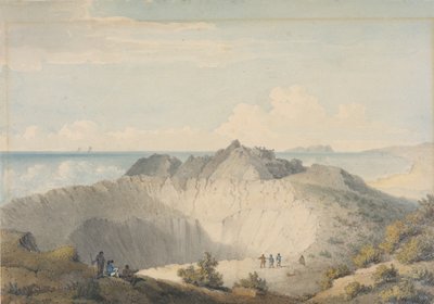 Crater of the Summit of Mount Worroray, Owhyhee by William Alexander