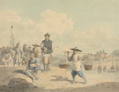 View in the Province of Kiang-nan, China, Taken from Nature by William Alexander