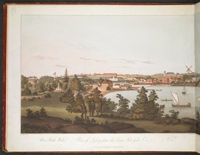 View of Sydney from the east side of the cove by William Alexander