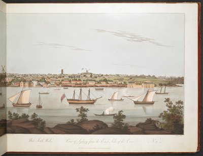View of Sydney from the East Side of the Cove by William Alexander