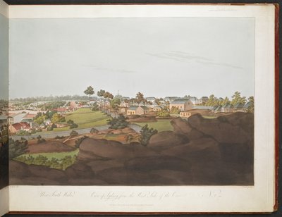 View of Sydney from the West Side of the Cove by William Alexander