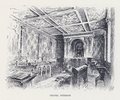 Chapel Interior by William Alexander Ansted