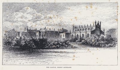 The Castle, Bishop Auckland by William Alexander Ansted