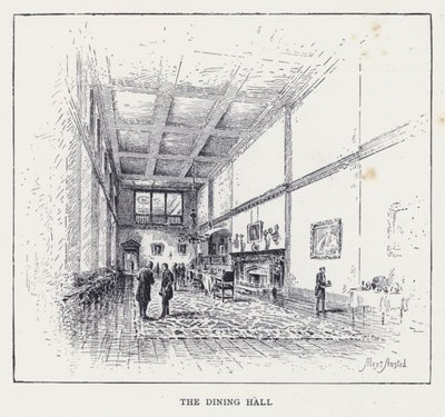 The Dining Hall by William Alexander Ansted