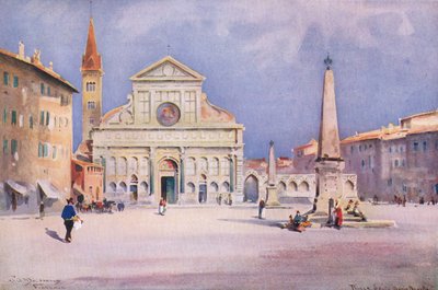 Oiazza S. Maria Novella, Florence, from Hutchinson