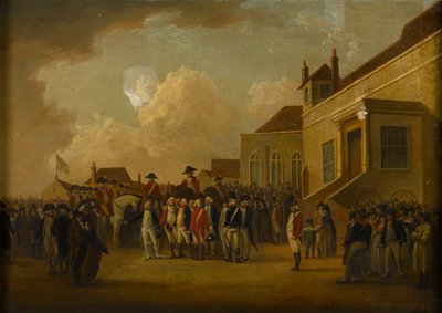 Frederick Augustus, Duke of York, Reviewing Troops in Flanders by William Anderson