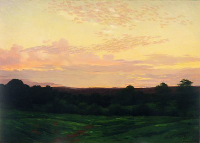 Evening, Somerset Valley, Pennsylvania by William Anderson Coffin