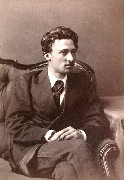 Vsevolod Garshin, Russian author, late 1870s by William Andreevich Carrick