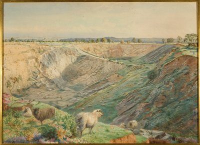 Quarry on Durdham Down by William Arnee (attr. to) Frank