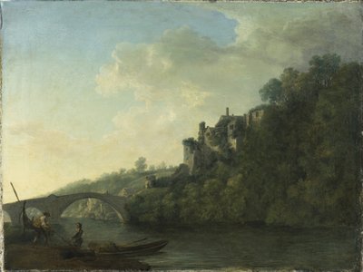 Lismore Castle from the West by William Ashford