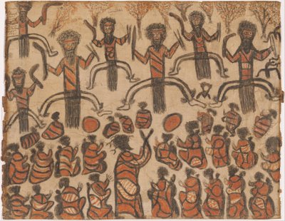 Wurundjeri people - Corroboree by William Barak
