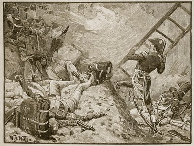 Marshal Lannes at Ratisbon, Illustration from 