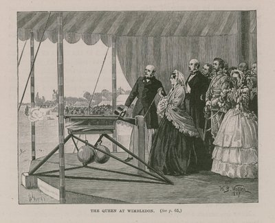Queen Victoria at Wimbledon by William Barnes Wollen