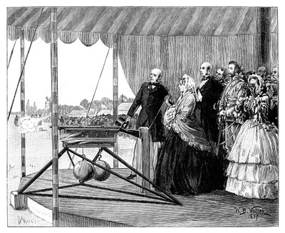 Queen Victoria Firing the First Shot at Wimbledon, July 1860 by William Barnes Wollen