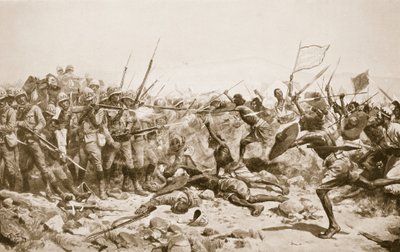 The Battle of Abu Klea, illustration from 