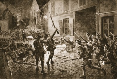 The Coldstream Guards at Landrecies by William Barnes Wollen