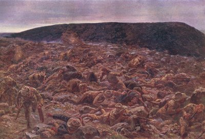 The Imperial Light Horse at Waggon Hill, 6 January 1900 by William Barnes Wollen