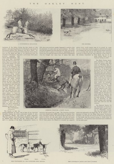 The Oakley Hunt by William Barnes Wollen