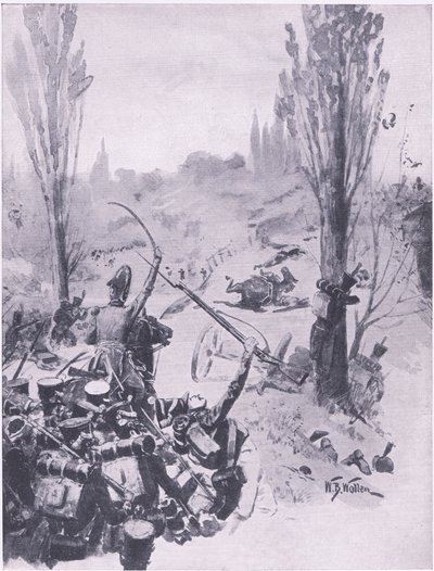 The Advance of the French Troops at Ligny, 16th June 1815 by William Barnes Wollen
