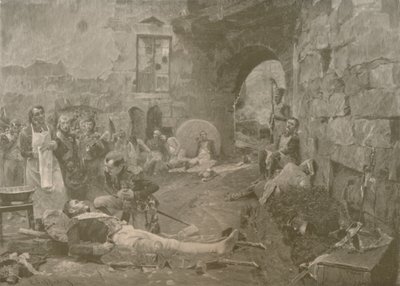 Napoleon and Marshal Lannes at Essling by William Baxter Palmer Closson