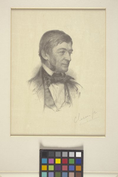 Portrait Of Ralph Waldo Emerson by William Baxter Palmer Closson