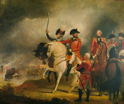King George III Reviewing the Prince of Wales