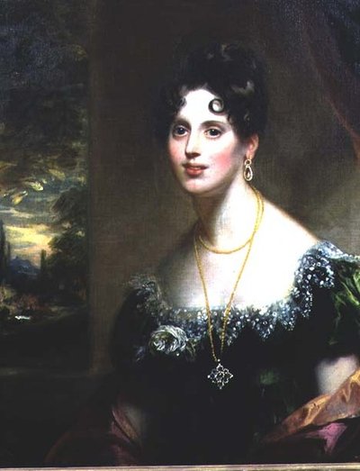 Mary Martha Beresford, sister of Agnes, Lady FitzHerbert by William Beechey