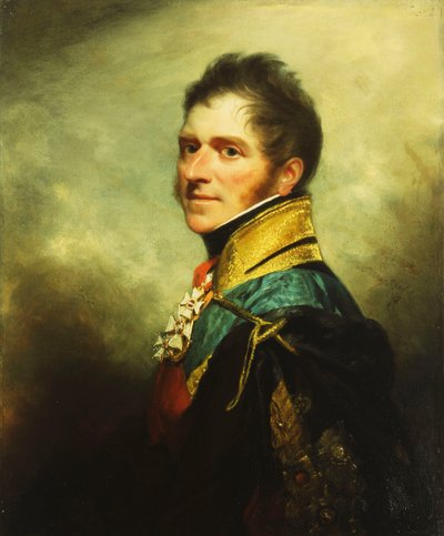 Portrait of William Henry Paget Marquess of Anglesey by William Beechey