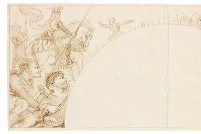 Sketch for Mural at Wallington Hall by William Bell Scott