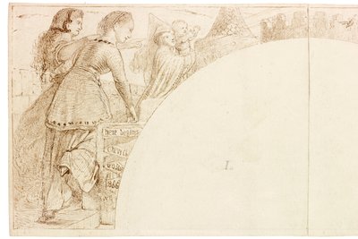 Sketch for Mural at Wallington Hall by William Bell Scott