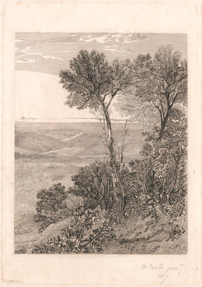 The Vale of Ashburnham, A Replica of the Right Half by William Bernard Cooke