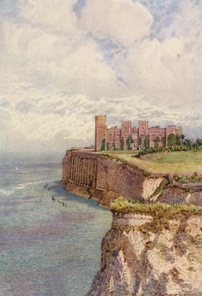 Kingsgate Castle from the West by William Biscombe Gardner