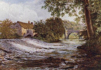 On the Derwent, Baslow by William Biscombe Gardner