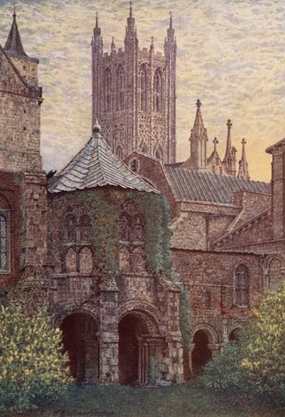 The Baptistry, Canterbury Cathedral by William Biscombe Gardner
