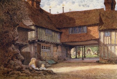 The Lych Gate, Penshurst by William Biscombe Gardner