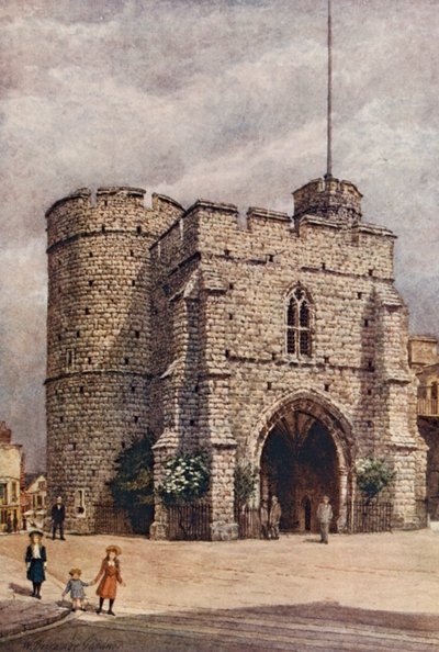 Westgate, Canterbury by William Biscombe Gardner