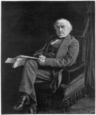 William Ewart Gladstone, British Liberal Party statesman and prime minister, 1894 by William Biscombe Gardner