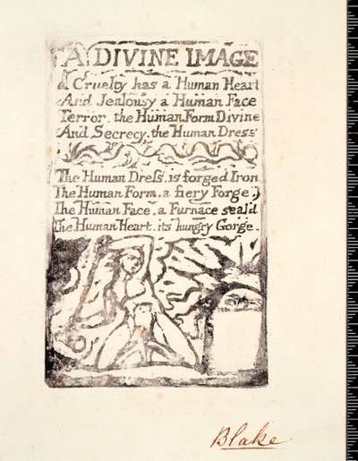 A Divine Image by William Blake