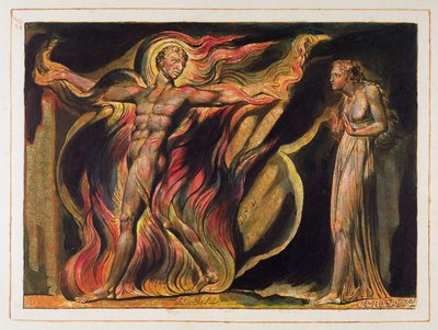 A Naked Man in Flames, plate 26 from 