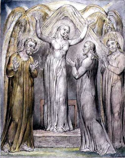 Christ Returns to His Mother, Illustration from 