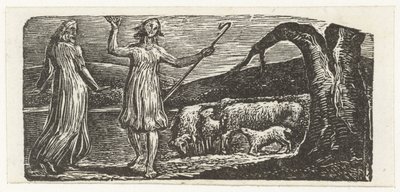 Colinet Departs in a Sad Mood by William Blake