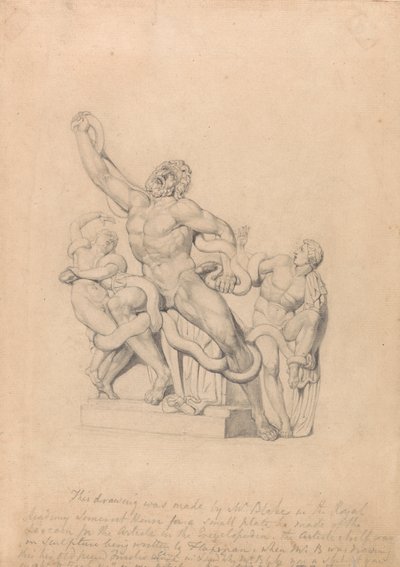 Copy of the Laocoön, for Rees