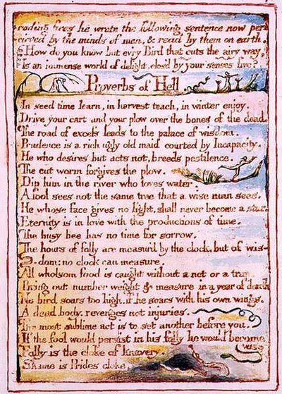 "Corroding fires he wrote the following...", text from 