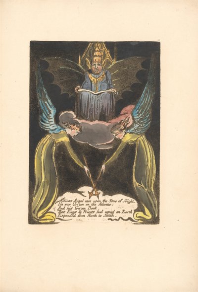 Europe. A Prophecy, Plate 12, Albion