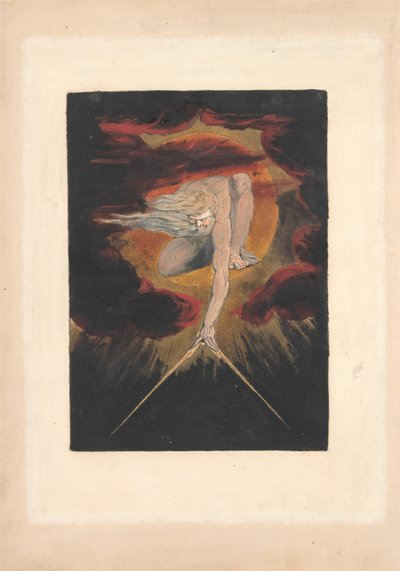 Europe. A Prophecy, Plate 1, Frontispiece by William Blake