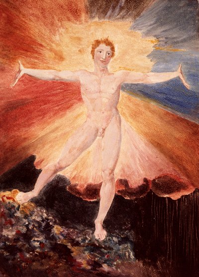 Glad Day or The Dance of Albion, c.1794 by William Blake