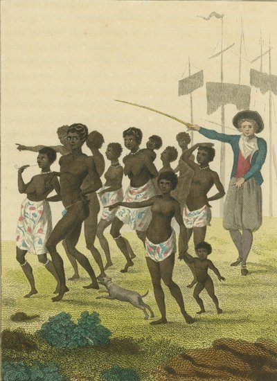 Group of Black People, as Imported to be Sold for Slaves, 1793 by William Blake