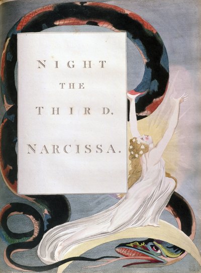 Illustration by William Blake for Edward Young